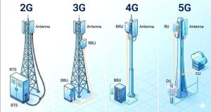 Mobile Networks Evolved From 2G to 5G